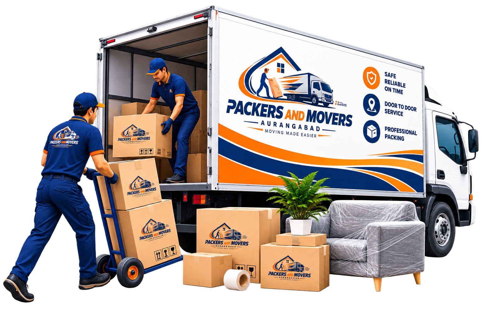 Packers and Movers Aurangabad Moving Truck